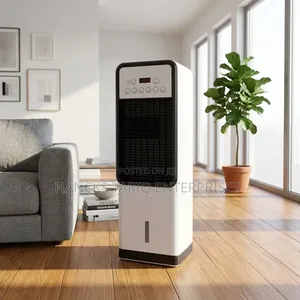 Modern Tower Air Cooler and Evaporative Fan With Digital Display