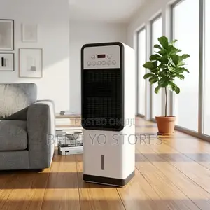 Modern Tower Air Cooler and Evaporative Fan With Digital Display