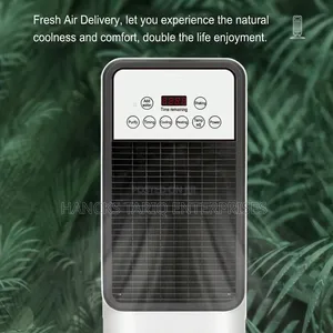 Modern Tower Air Cooler and Evaporative Fan With Digital Display