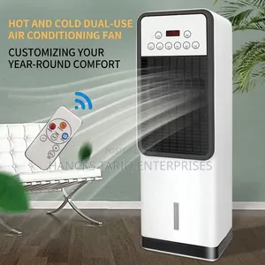 Modern Tower Air Cooler and Evaporative Fan With Digital Display