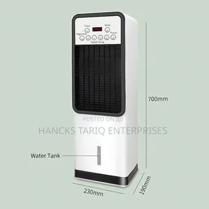 Modern Tower Air Cooler and Evaporative Fan With Digital Display