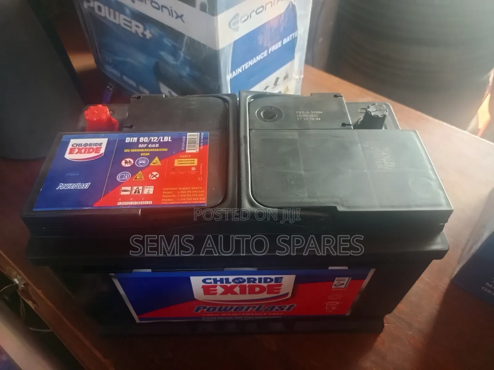 Din80 Chloride Exide Battery