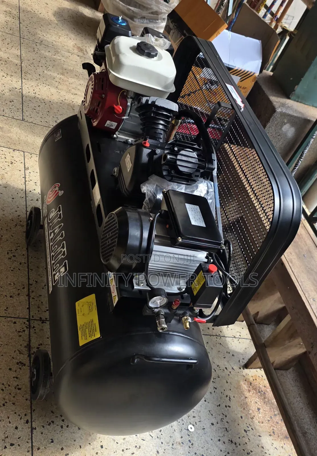 200l Air Compressor Jialile(with Gasoline Engine)