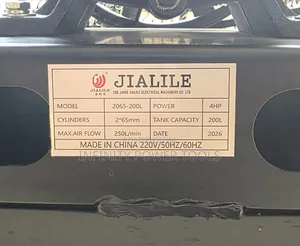 200l Air Compressor Jialile(with Gasoline Engine)