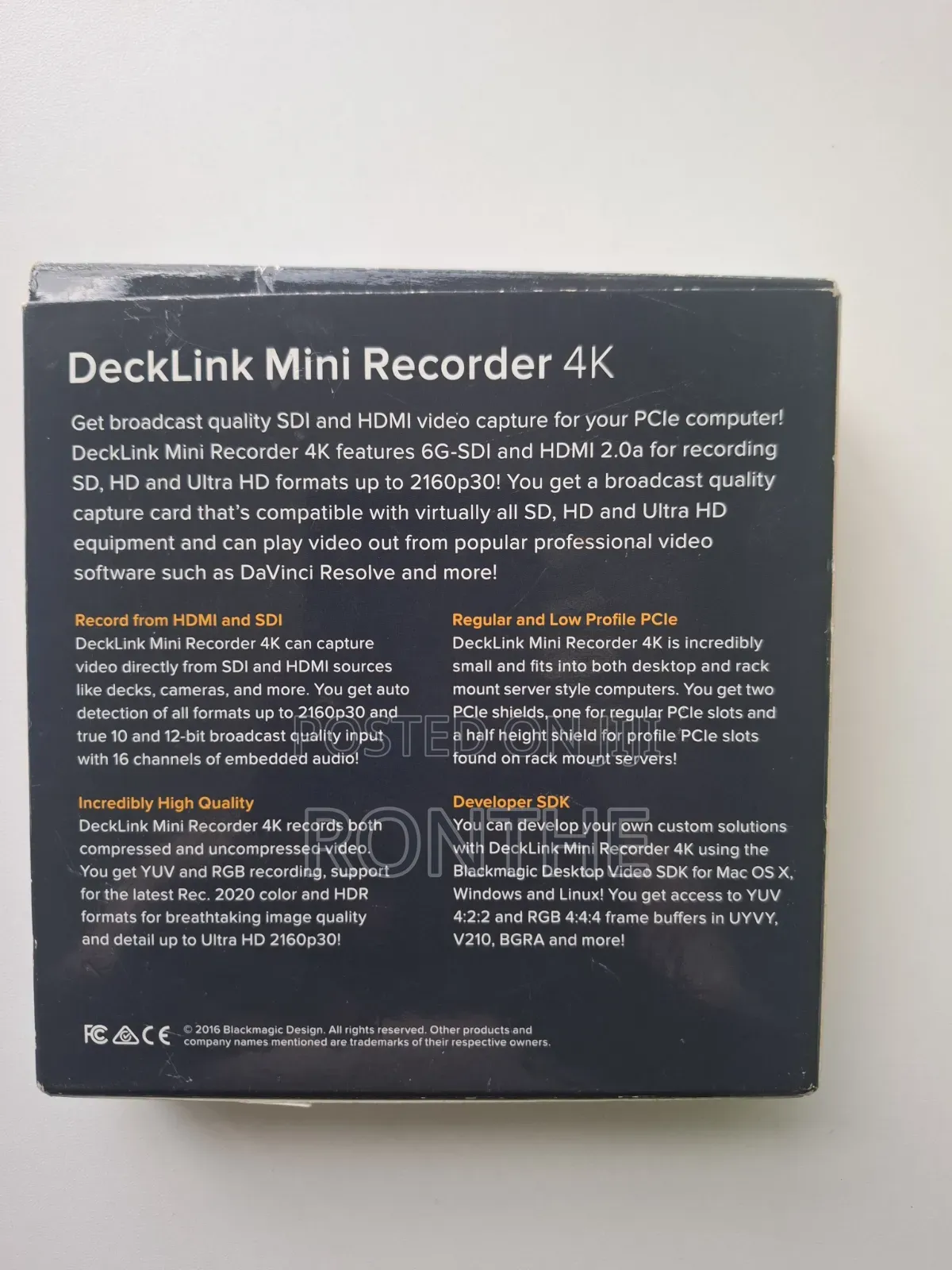 Decklink Mini Recorder
