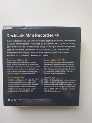 Decklink Mini Recorder