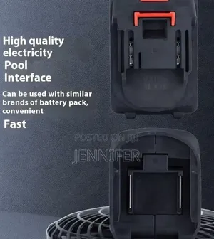 Portable Rechargeable High-Power Adjustable Electric Fan