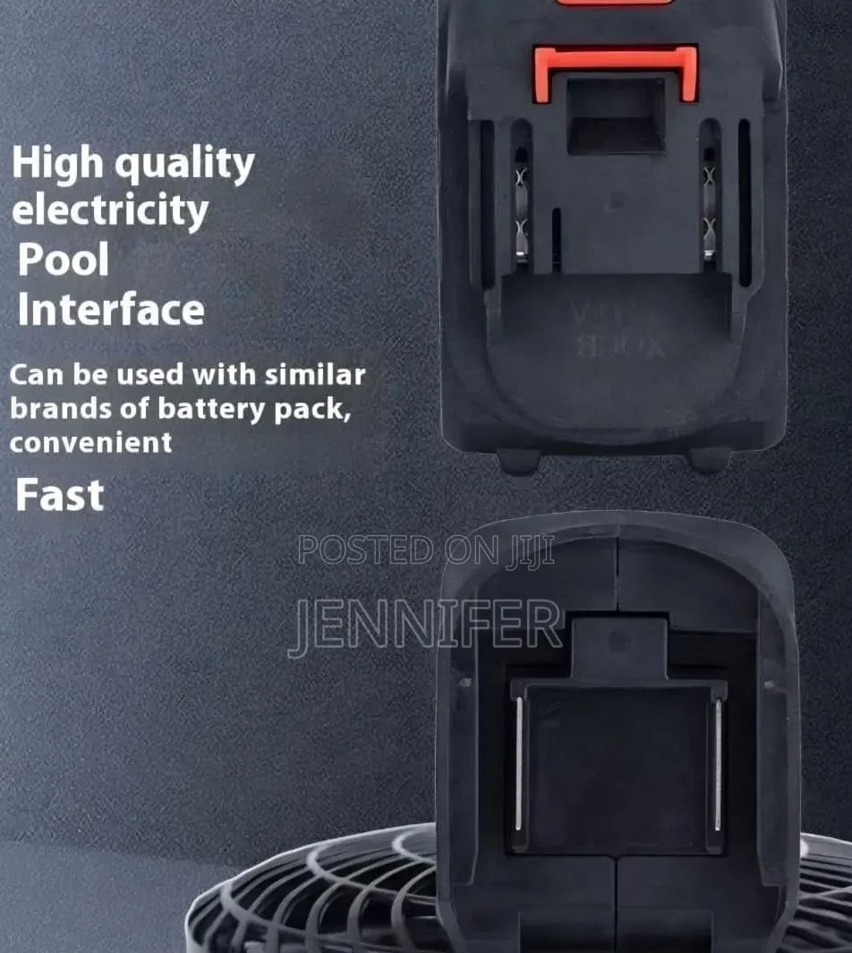 Portable Rechargeable High-Power Adjustable Electric Fan