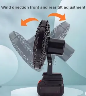 Portable Rechargeable High-Power Adjustable Electric Fan
