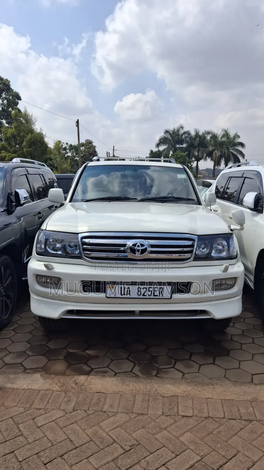 Toyota Land Cruiser 2003 White