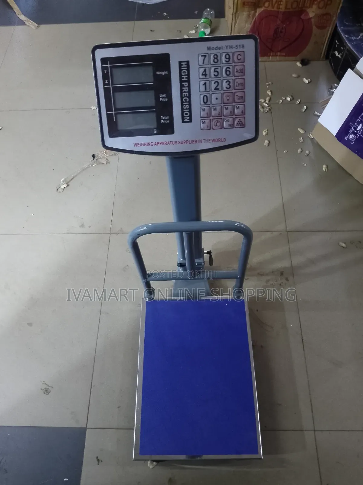 YH-518 High Precision Digital Platform Scale – 200kg Capacity