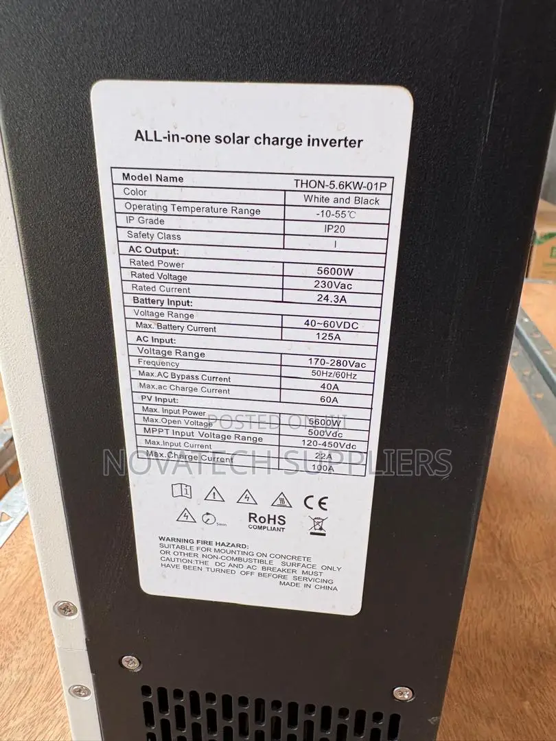 THOn 5.6KW All-in-One Solar Charge Inverter 5600W 48V