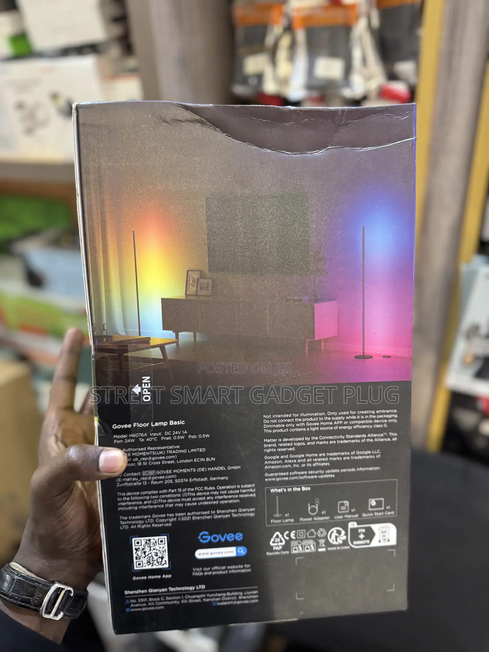 Goove TV Backlight 3lite /Goove Floor Lamp Basic TV Smart TV Light