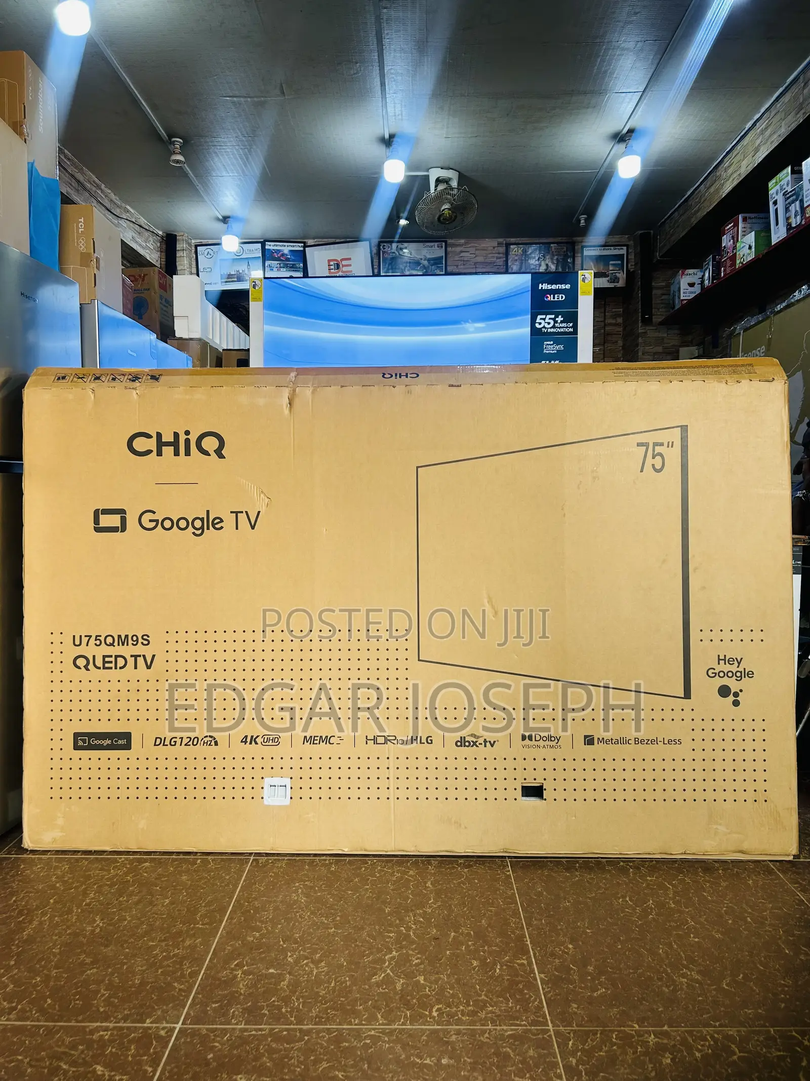 Chiq 75 Qled Android Smart TV