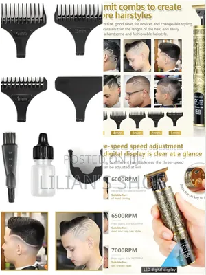 T9-Style Professional Hair Clipper