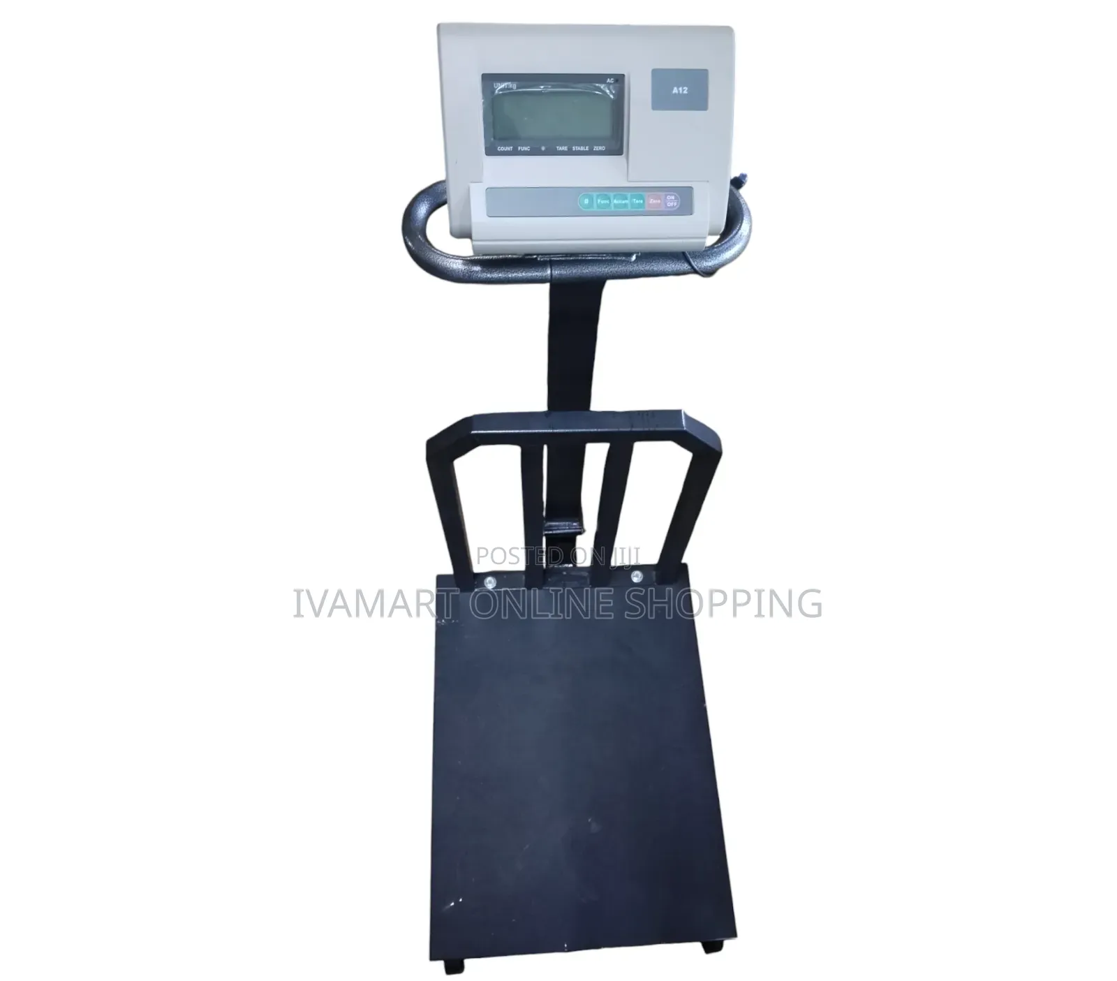 A12 Heavy-Duty Platform Scale – 500kg Capacity