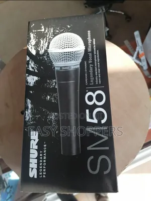Shure SM58 Microphone Standard Cardioid Dynamic Vocal Microphone