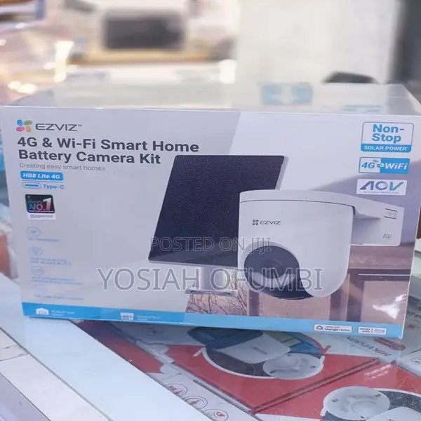 EZVIZ HB8 Lite 4G Wi-Fi Smart Home Battery Camera Kit