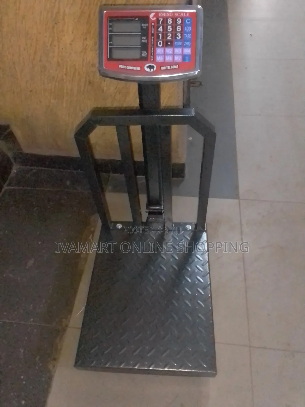 Rhino Heavy-Duty Digital Platform Scale – 180kg Capacity