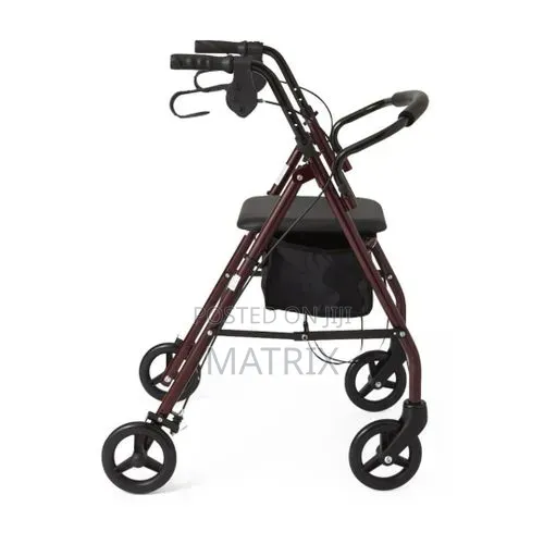 Rollator Medical Walker With Wheels and Brakes