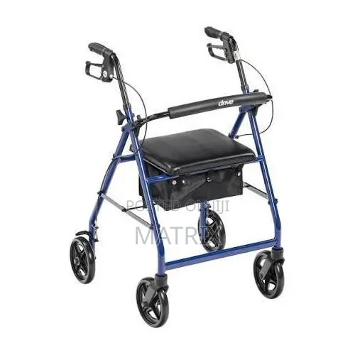 Rollator Medical Walker With Wheels and Brakes