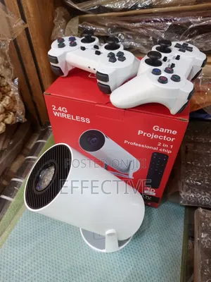 2-in-1 2.4G Wireless Game Projector