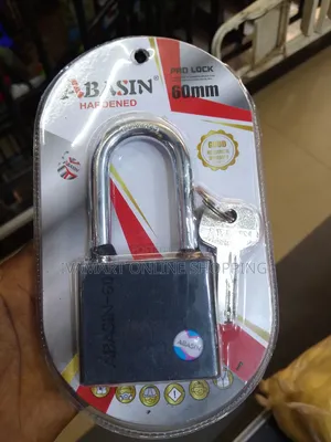 Abasin 60mm Top Security Padlock - Hardened