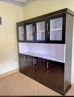 6 by 6ft Side Board and Cupboard