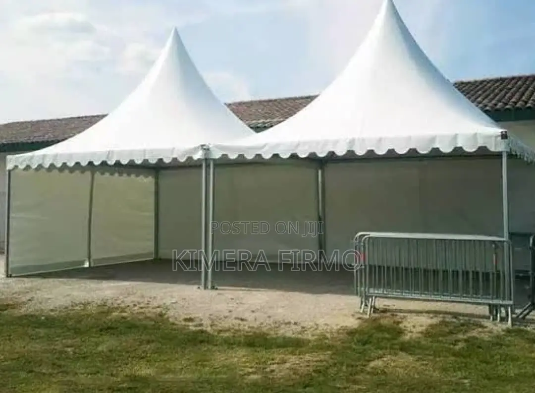 100 Seater Tent Mongolian Canopy Galvanized With Three Side Covers