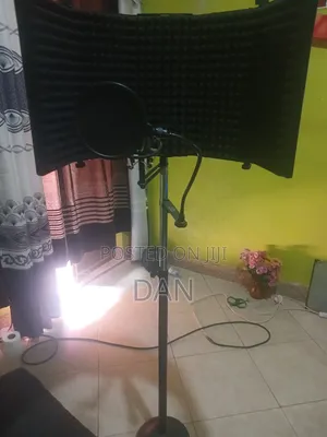 Vocal Studio Booth and Stand