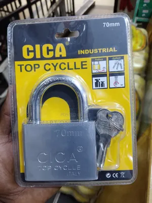 CICA 70mm Top Security Padlock - With or Without Guard