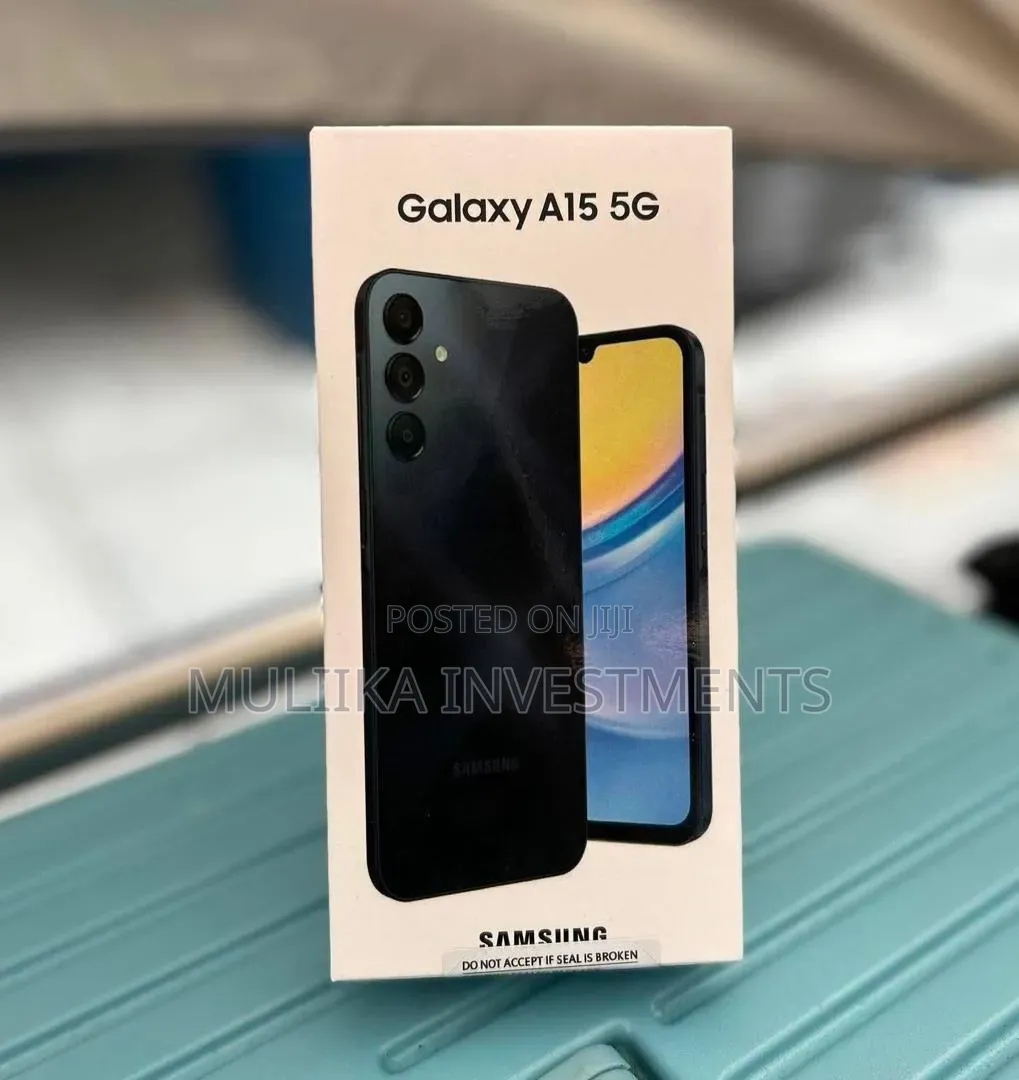 New Samsung Galaxy A15 5G 256 GB Black