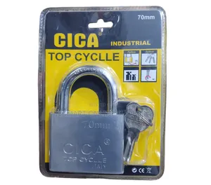 CICA 70mm Top Security Padlock - With or Without Guard