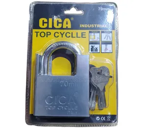 CICA 70mm Top Security Padlock - With or Without Guard