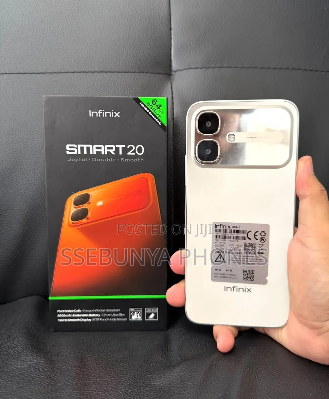 New Infinix Smart 20 128 GB Silver