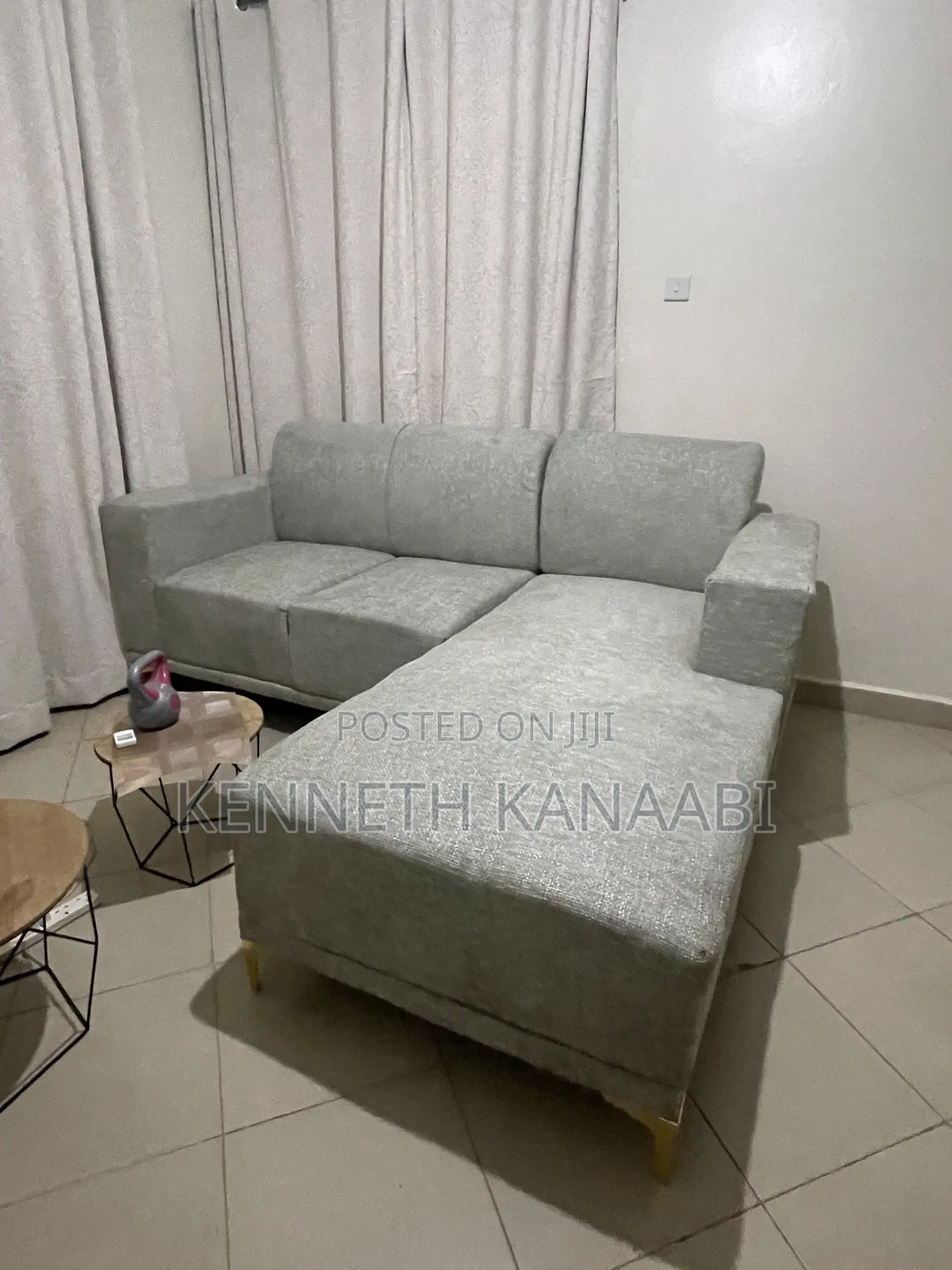 3 Seater L Sofa