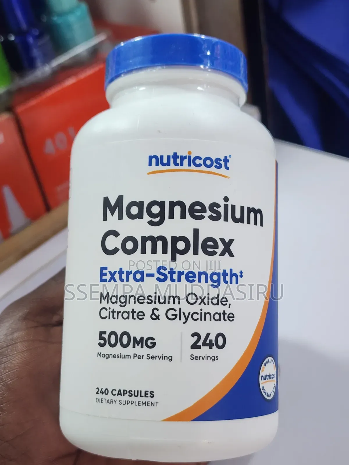 Nutricost Magnesium Complex,5oomg,240 Capsules Dietry Supplement