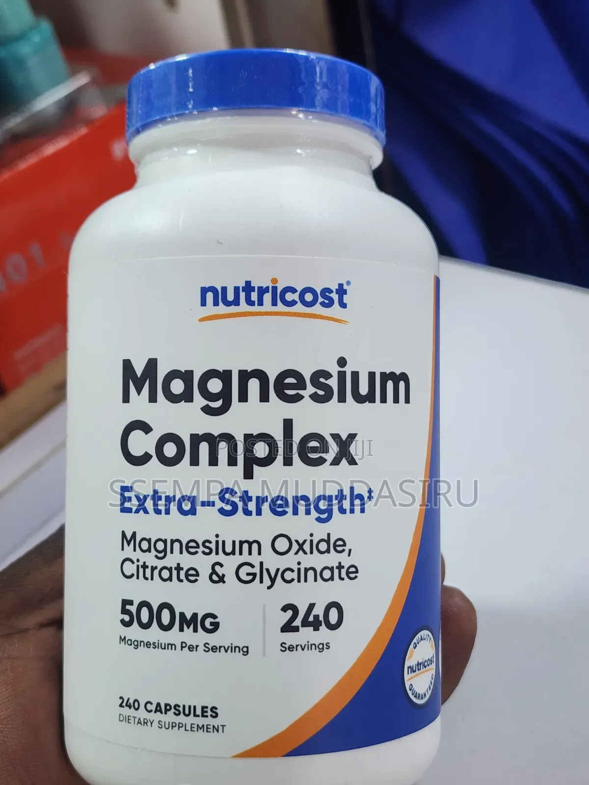 Nutricost Magnesium Complex,5oomg,240 Capsules Dietry Supplement