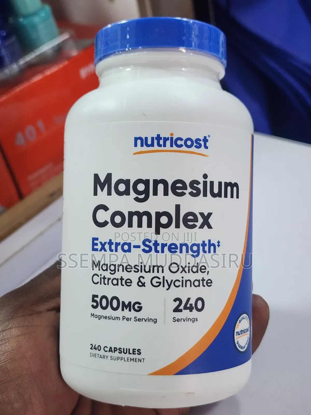Nutricost Magnesium Complex,5oomg,240 Capsules Dietry Supplement