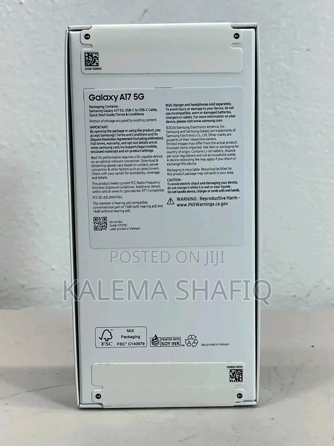 New Samsung Galaxy A17 5G 256 GB Black