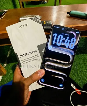 New Infinix Note 60 Pro 256 GB Black