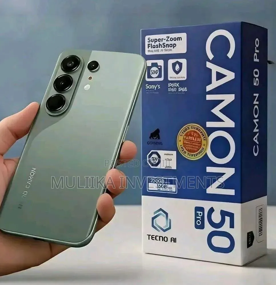 New Tecno Camon 50 Pro 256 GB Green
