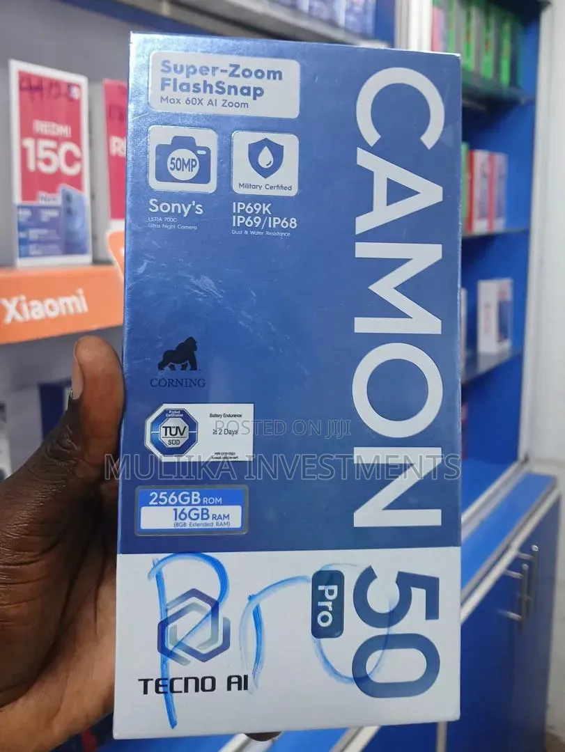 New Tecno Camon 50 Pro 256 GB Green