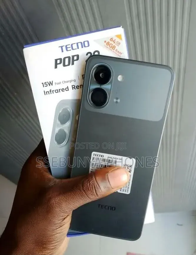 New Tecno Pop 20 64 GB Black