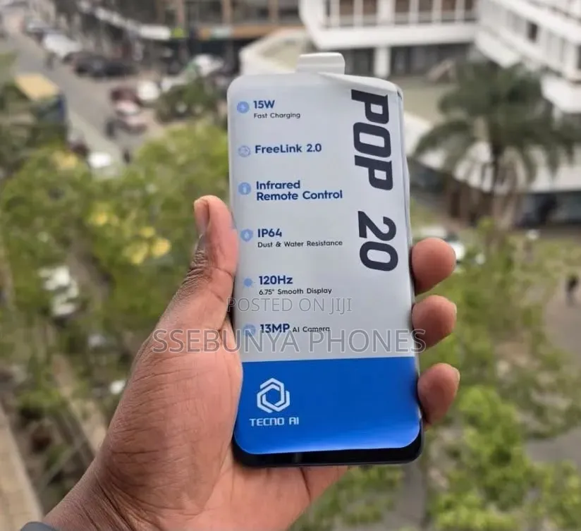 New Tecno Pop 20 64 GB Black