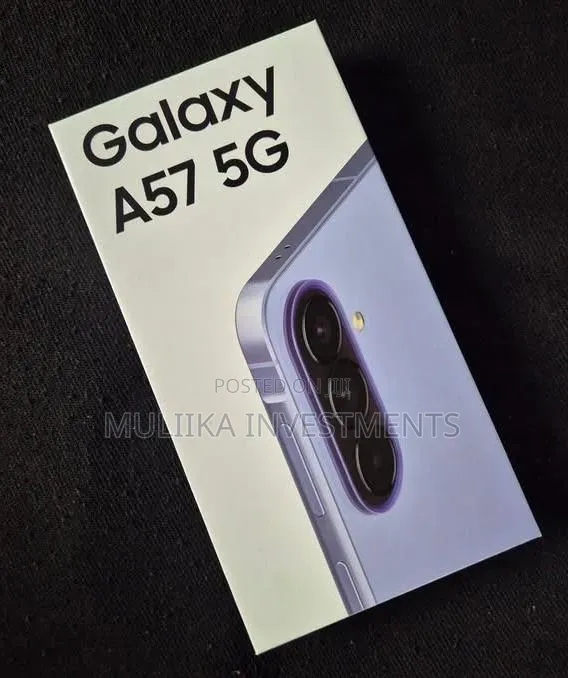 New Samsung Galaxy A57 256 GB Purple