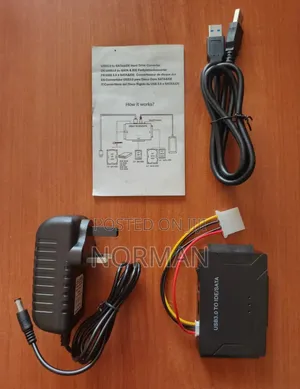 USB 3.0 to Sata and IDE Hard Drive Converter