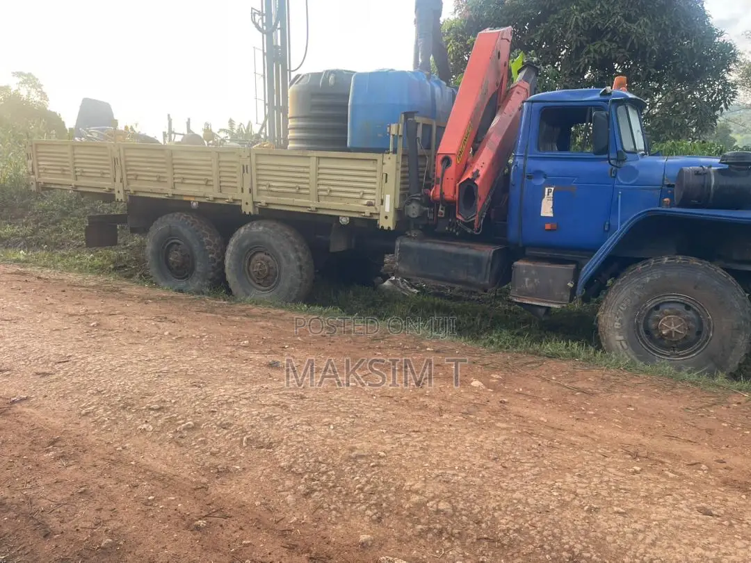 Crane Palfinger15500 on a Ural 4320Truck 6х6 (12 T)