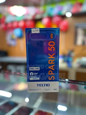 New Tecno Spark 50 5G 256 GB Black