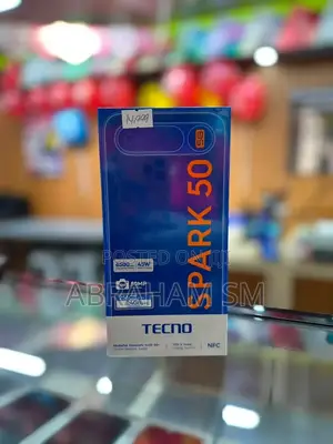 New Tecno Spark 50 5G 256 GB Black